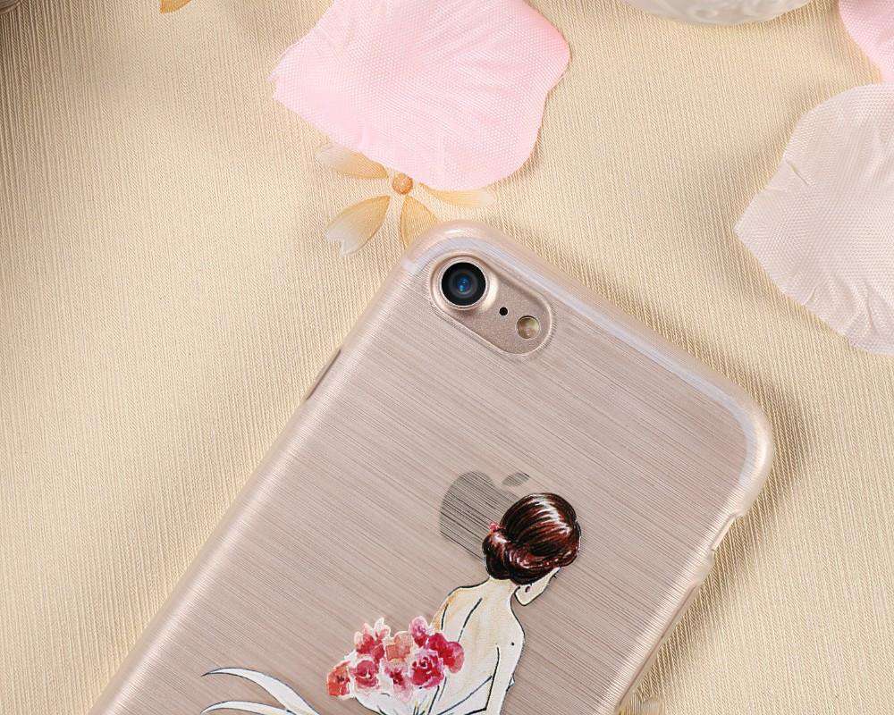 Gorgeous Girl 3D Painted iphone 7 Case