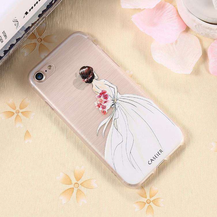 Gorgeous Girl 3D Painted iPhone SE 2020 Case