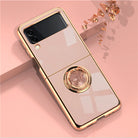 Gold Electroplated Ring Holder Luxury Cover