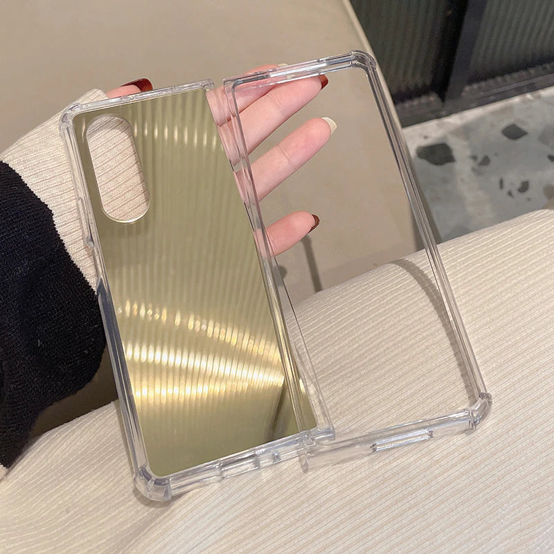 Gold Mirror Shockproof Cover iPhone cover – JustAndBest India