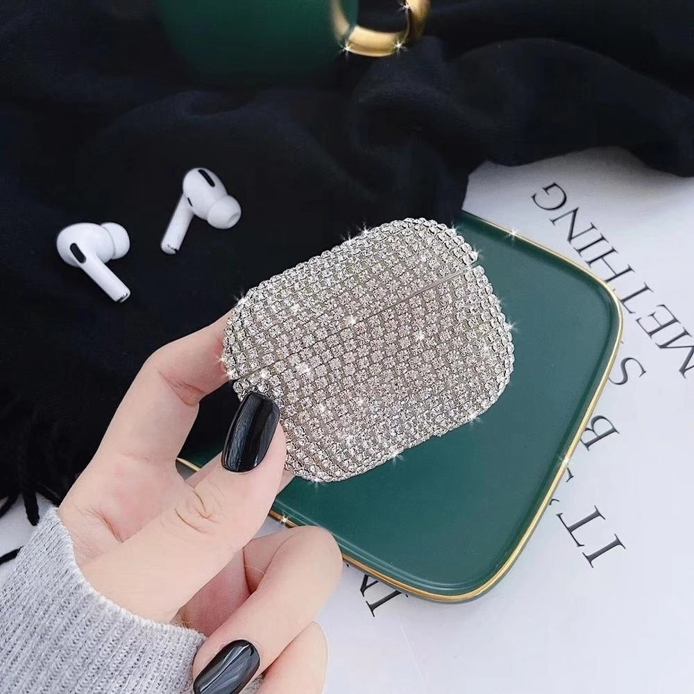 Shining Diamond Stones Luxury AirPods Cover iPhone cover – JustAndBest India