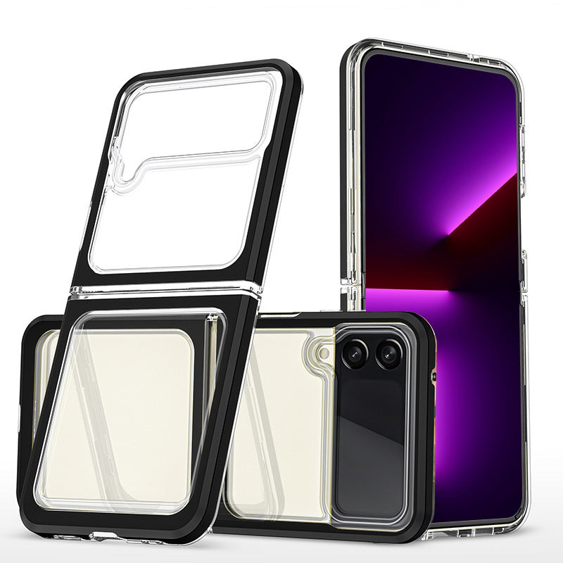 Triple Layer Shockproof Transparent Cover