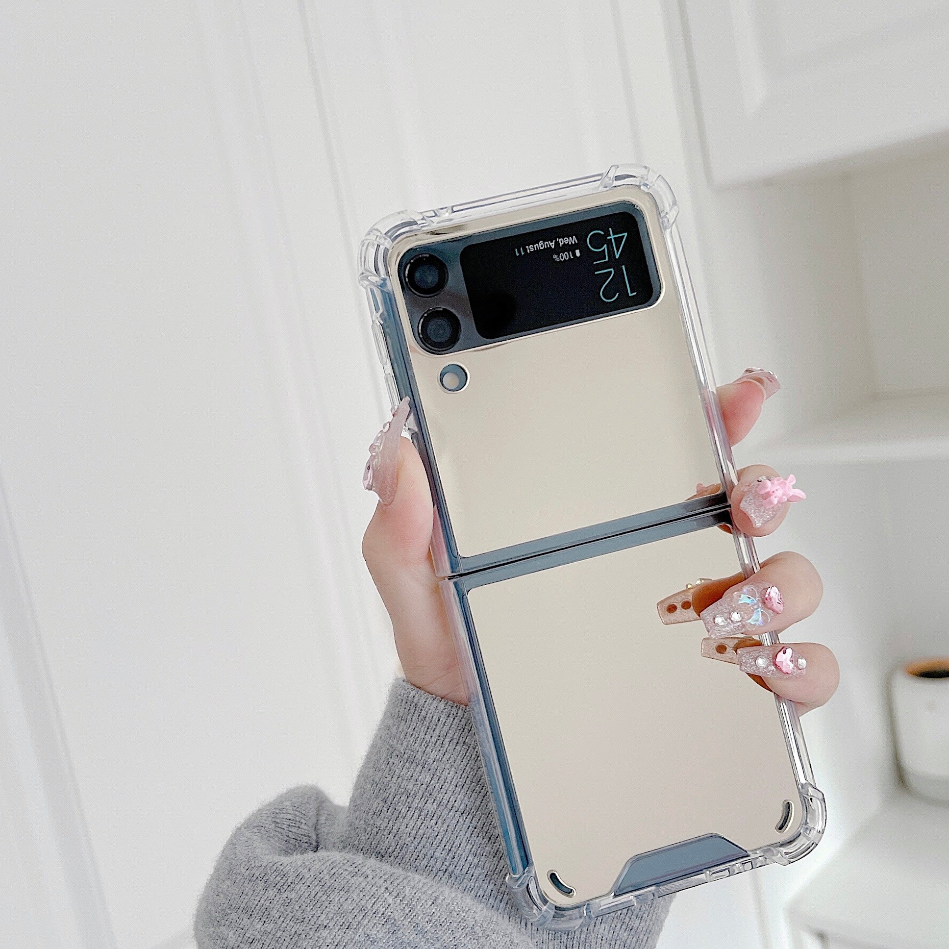 Gold Mirror Shockproof Cover iPhone cover – JustAndBest India