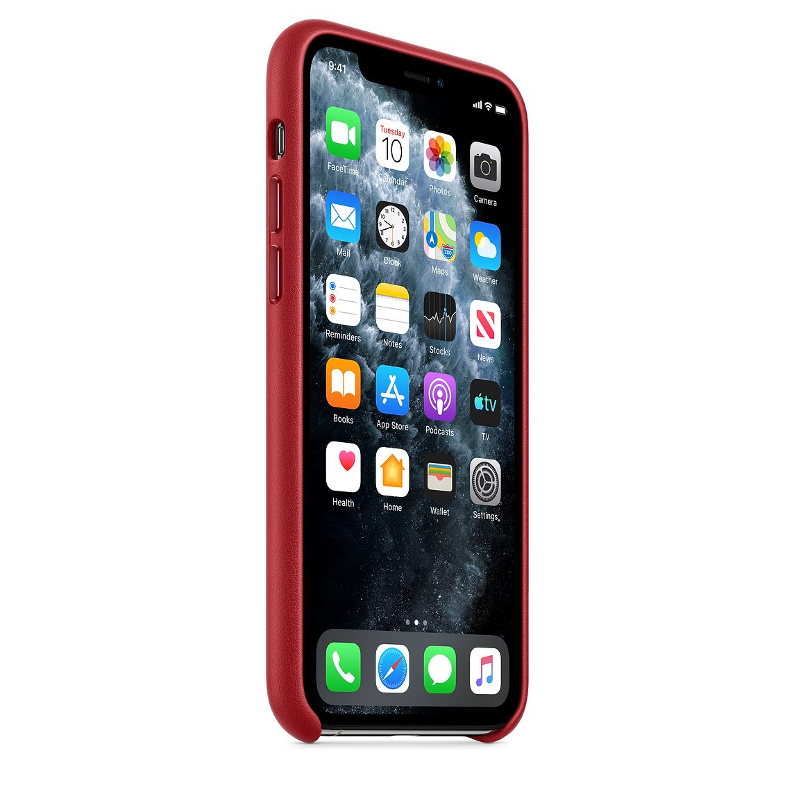 Premium Leather Cover - (Product) Red iPhone cover – JustAndBest India