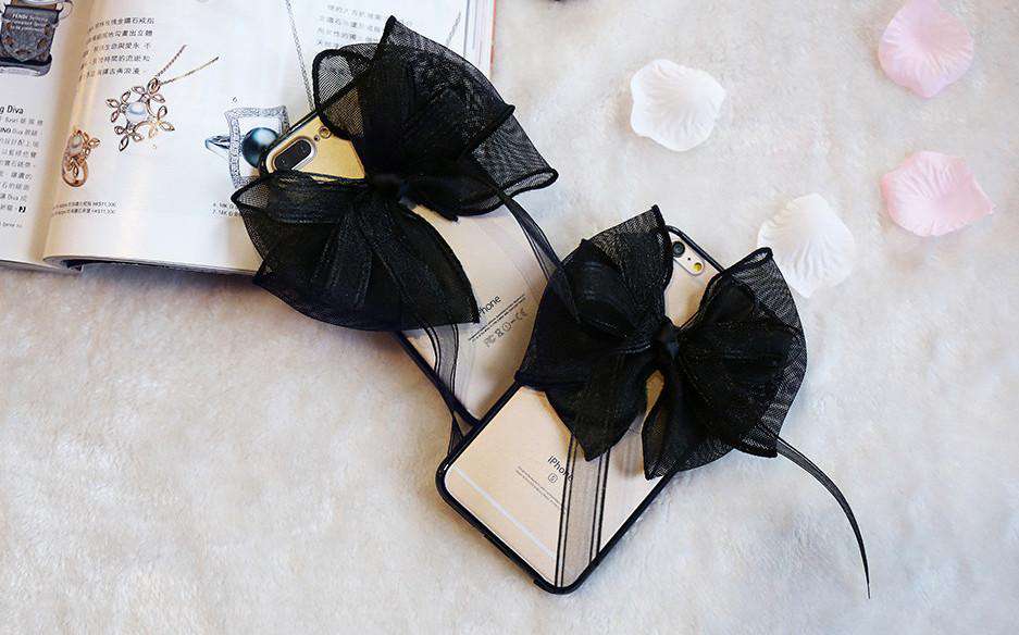 Lace Bowknot Luxury Case (Limited Edition) iPhone cover – JustAndBest India