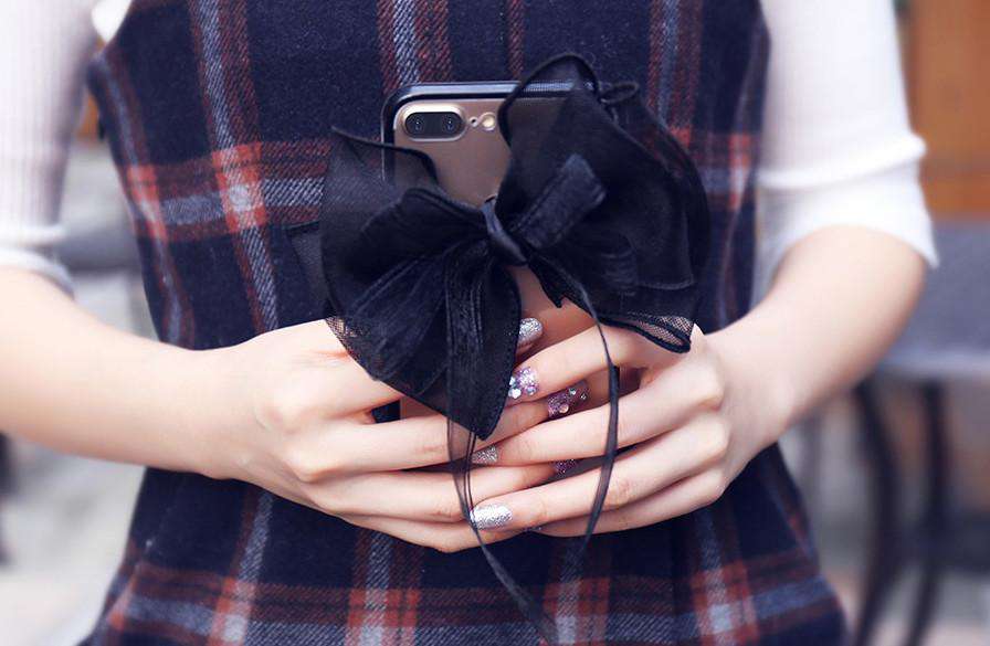 Lace Bowknot Luxury iPhone SE 2020 Case