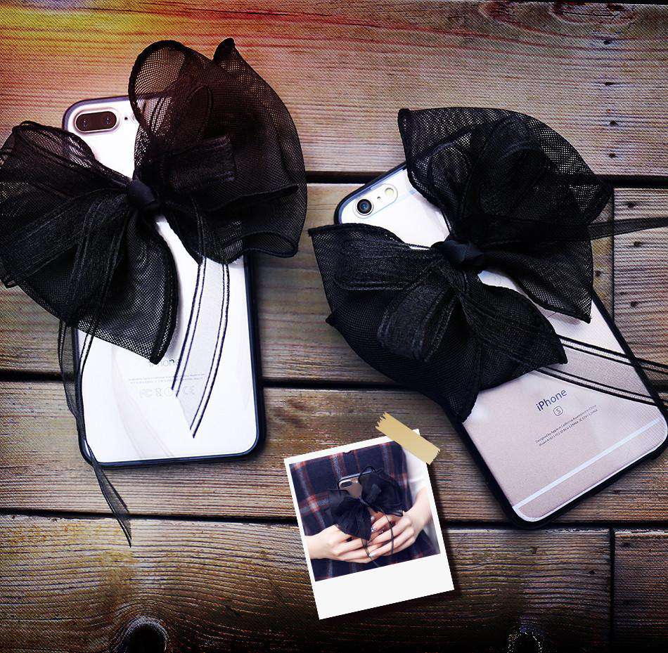 Lace Bowknot Luxury Case (Limited Edition) iPhone cover – JustAndBest India