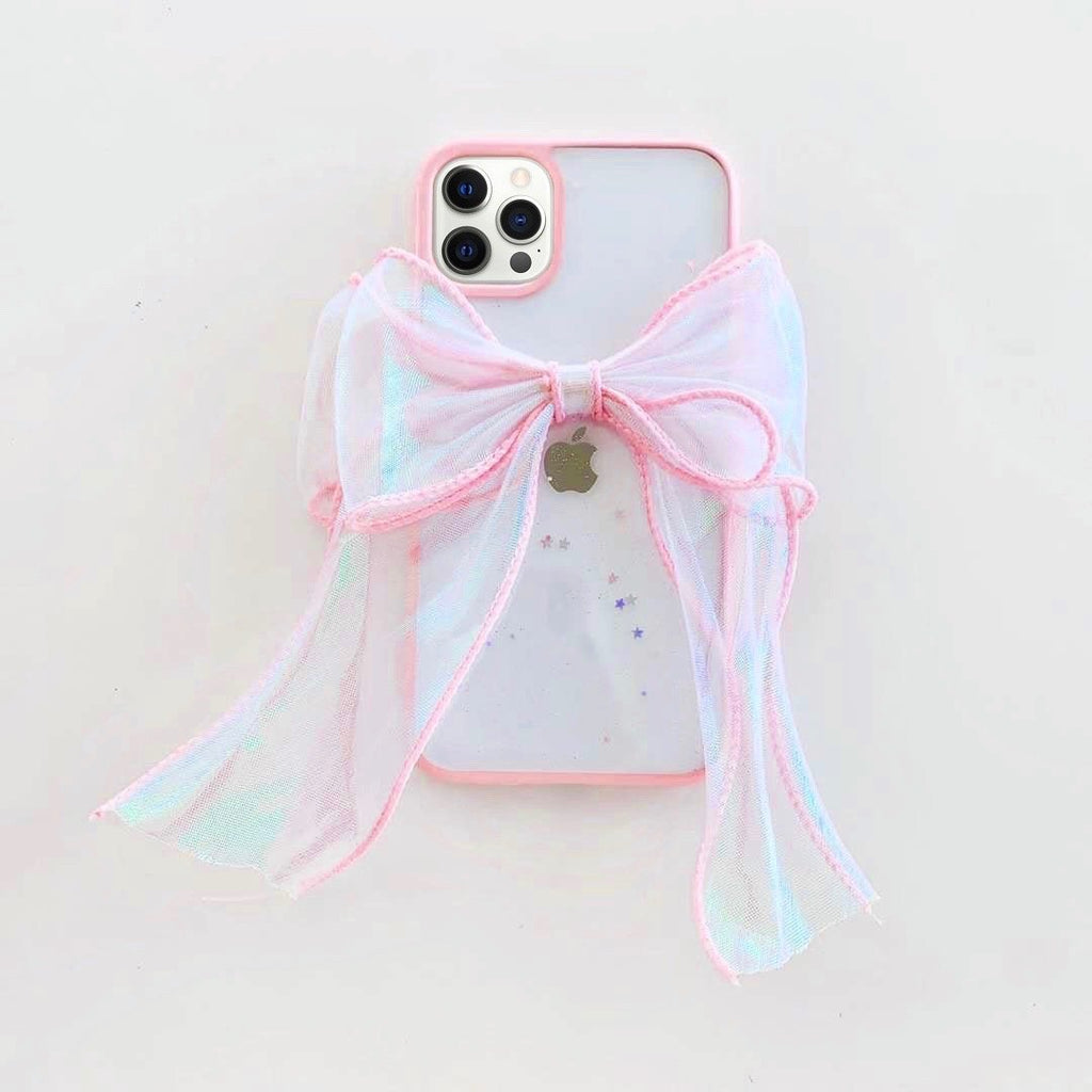 Lace Bowknot Luxury Glitter iphone cover