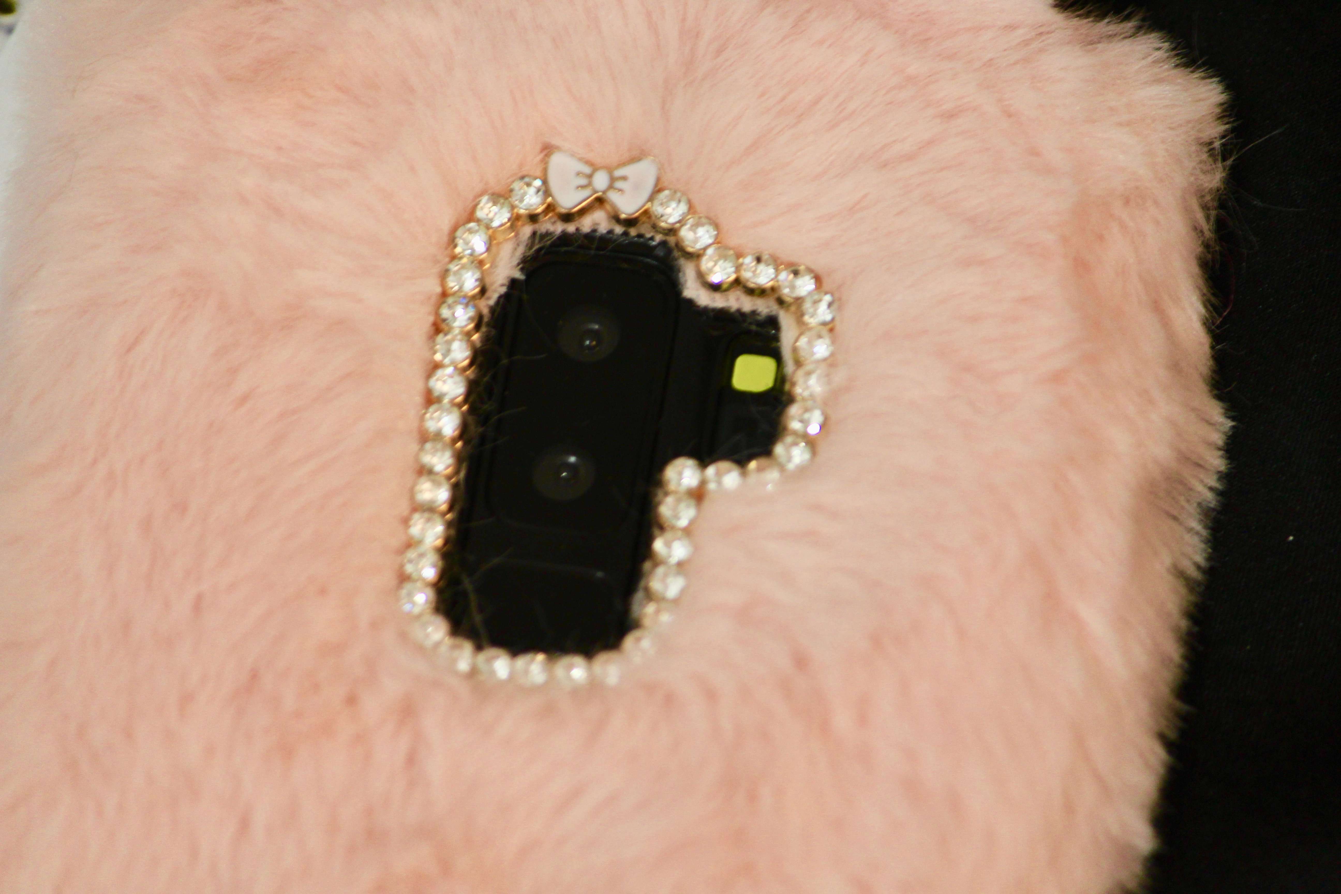 Luxury Bunny Rabbit Fur Plush Case iPhone cover – JustAndBest India