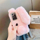 Luxury Bunny Rabbit Fur Plush Cover for Samsung Galaxy Note 20 Ultra