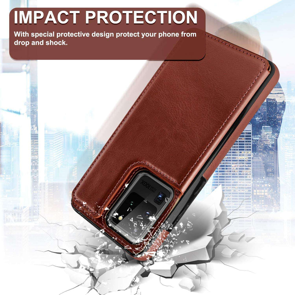 Wallet Style Leather Samsung S20 Cover