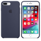 Blue Silicone iphone 7 plus Cover