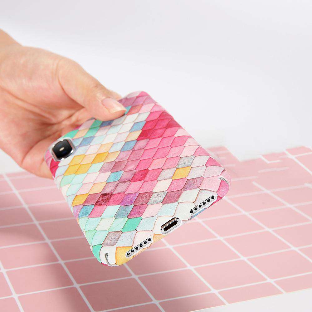 Mermaid 3D Pattern Case for iPhone 