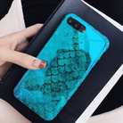 Mermaid Scales Blue Light Shiny Case