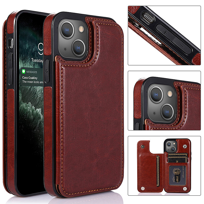 Luxury Wallet Case for iPhone 14