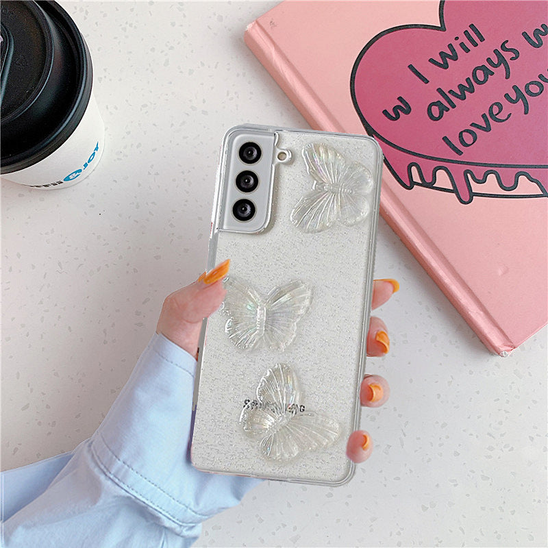 Galaxy S23 butterfly phone case