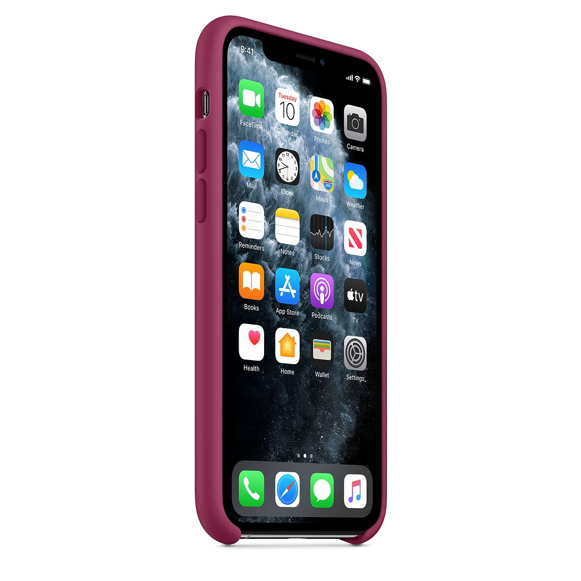 Pomegranate Premium Silicone Cover iPhone cover – JustAndBest India