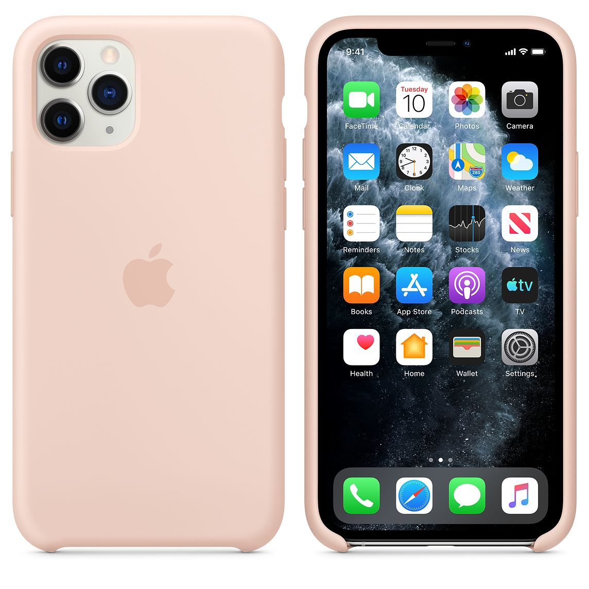 Pink Sand Premium Silicone Cover iPhone cover – JustAndBest India