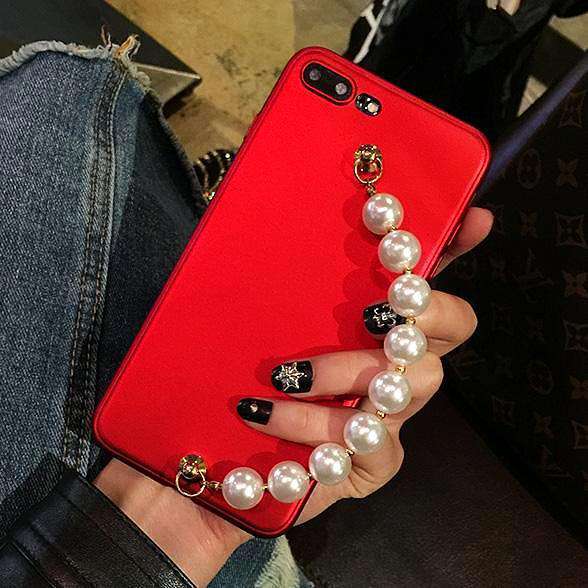 red Bracelet Chain Case