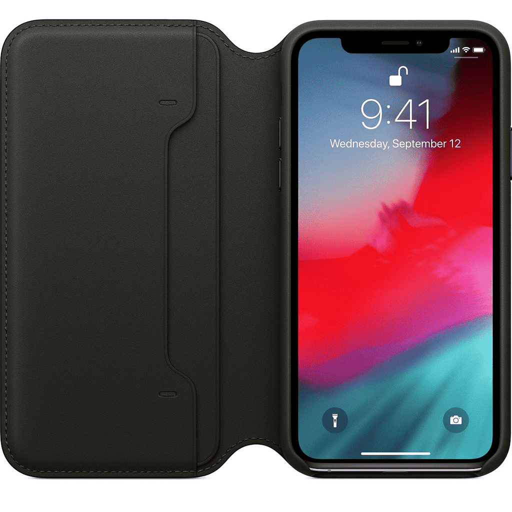 Premium Leather Cover for iPhone X