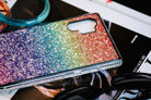 Rainbow Glitter Bling Rhinestones Luxury S20 cover