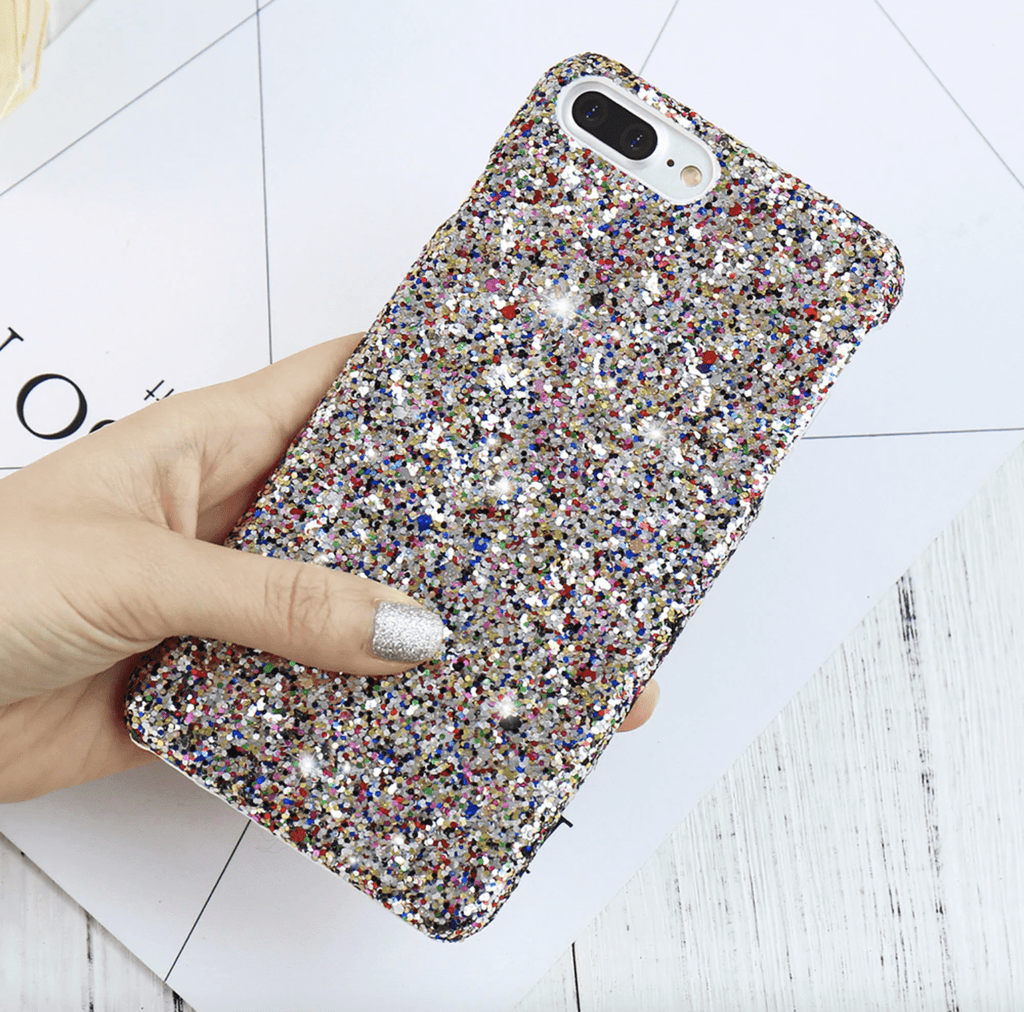 Rainbow Glitter Sequin Case for iphone