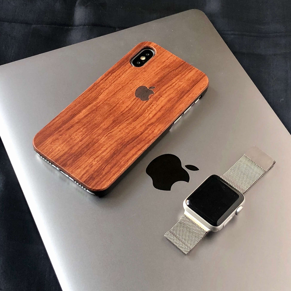 Real Natural Walnut Wood Premium Case iPhone SE 