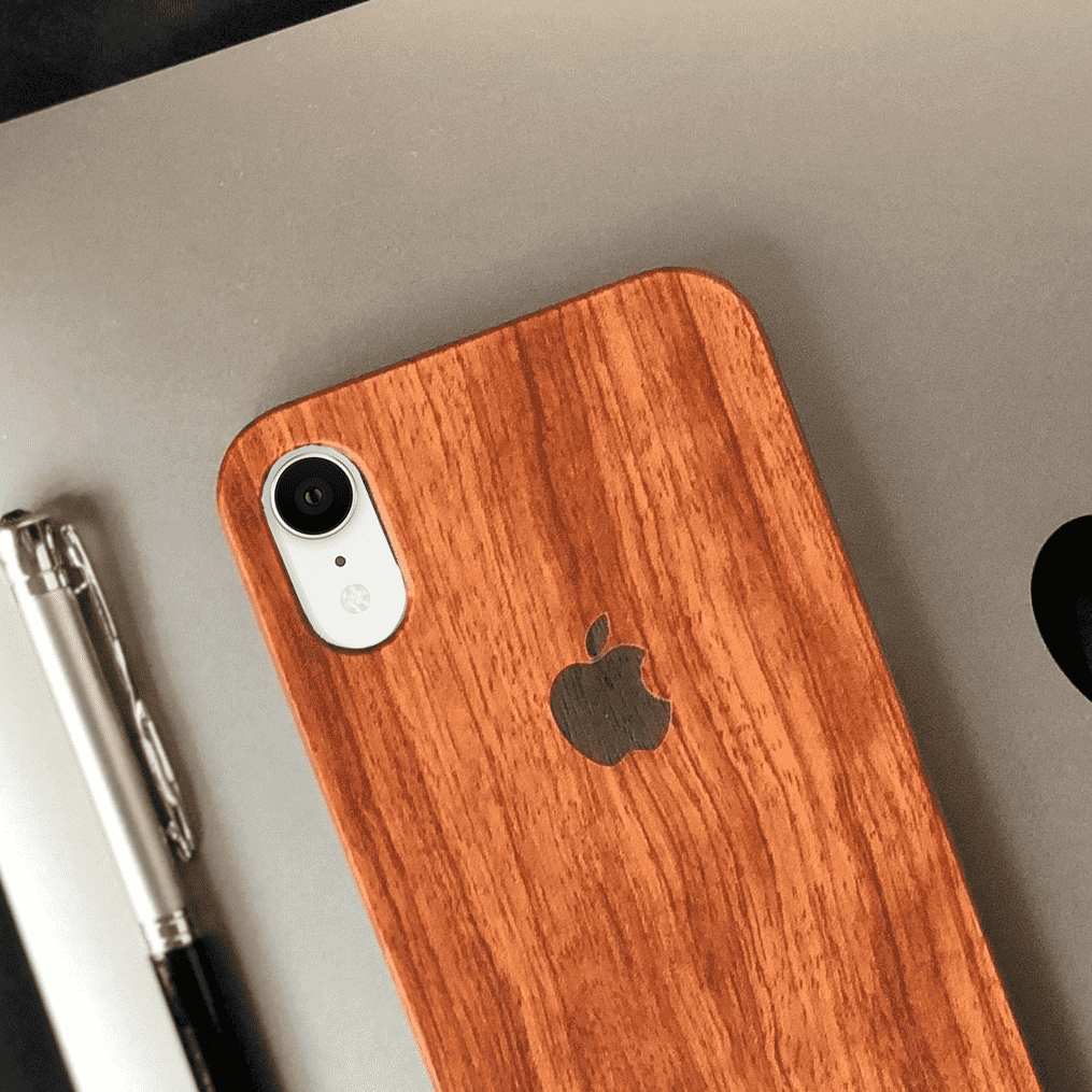 Real Natural Walnut Wood Premium Case iPhone cover – JustAndBest India