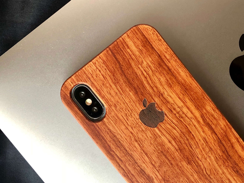 Real Natural Walnut Wood Premium Case iPhone X / XR