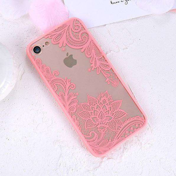 Retro Floral Lace Case for iphone 7