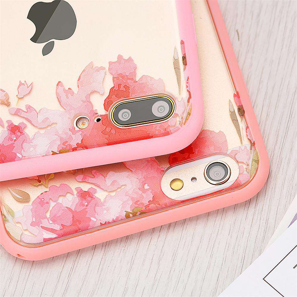 Pink Ring Holder iPhone SE 2020 Case