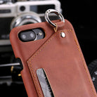 Matte Leather Case for iphone