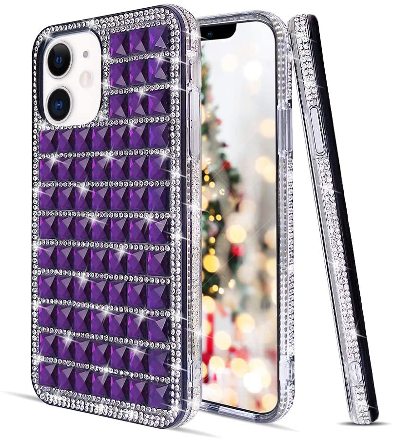 Royal Diamond Rhinestones Luxury Cover iPhone cover – JustAndBest India