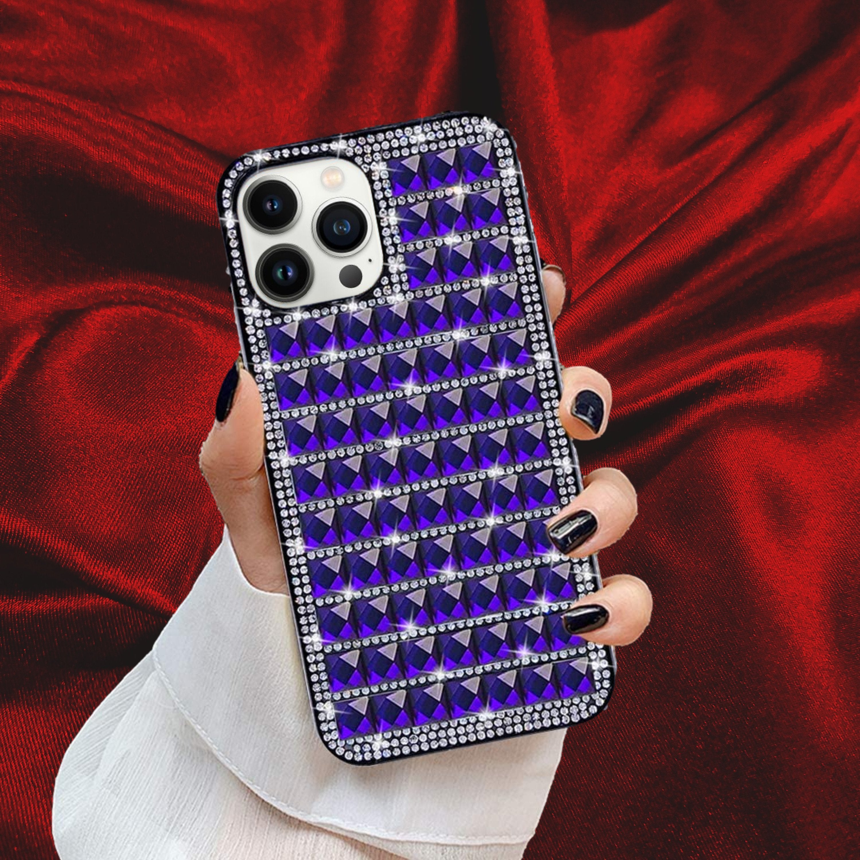 Royal Diamond Rhinestones Luxury Cover iPhone cover – JustAndBest India