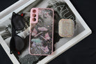 Butterfly Glitter Transparent Cover Samsung Galaxy S20 Fe 