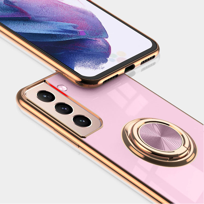 Gold Electroplated Ring Holder Cover – phone accessory by JustAndBest India