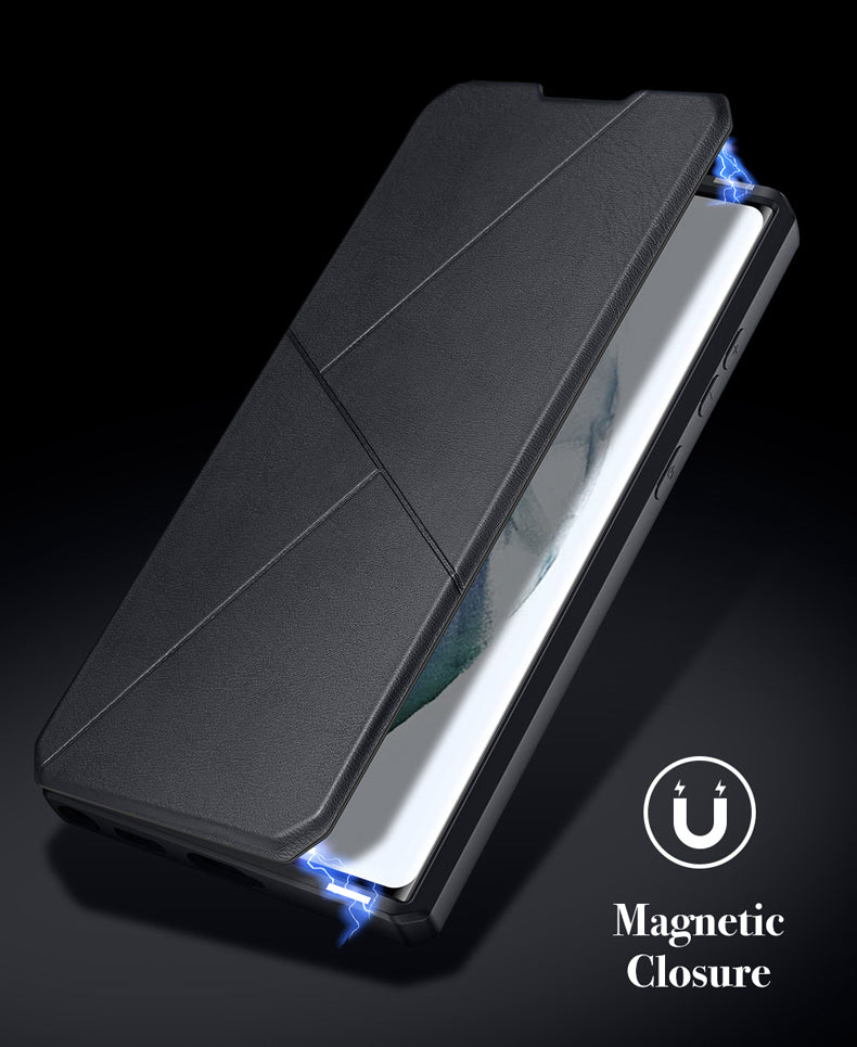 Premium Card Holder Magnetic Flip Luxury Cover – phone accessory by JustAndBest India