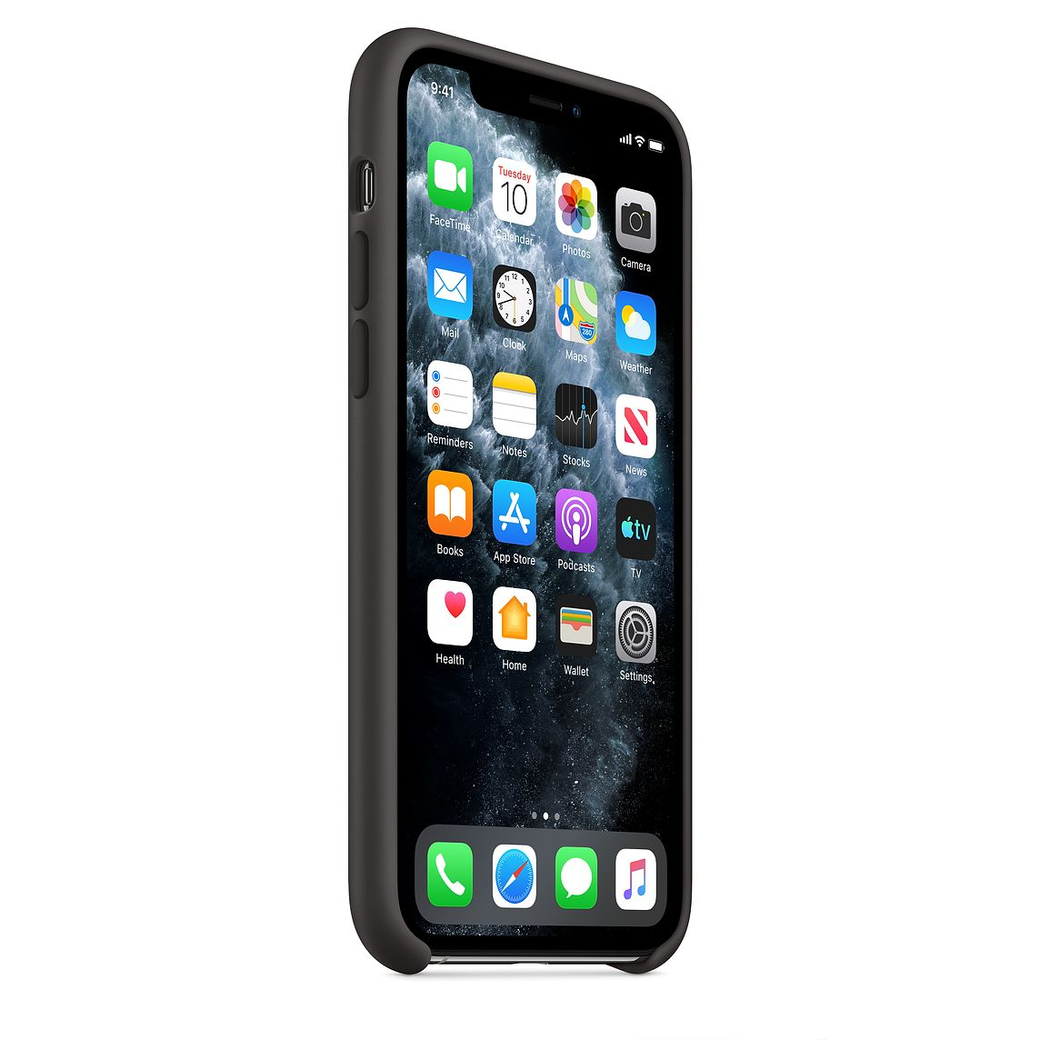 Black Premium Silicone Cover iPhone cover – JustAndBest India