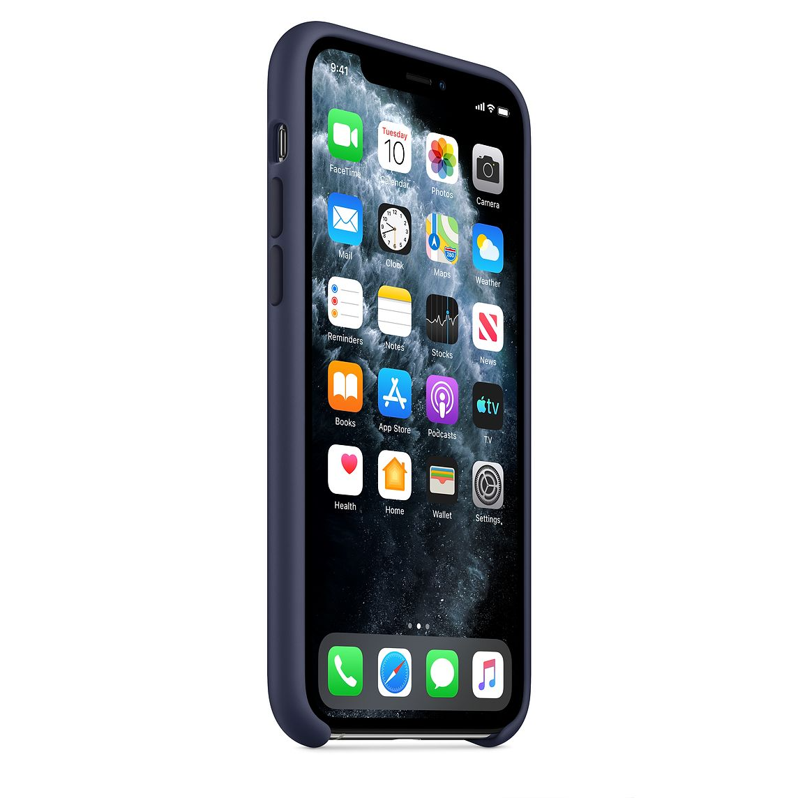 Midnight Blue Premium Silicone Cover iPhone cover – JustAndBest India