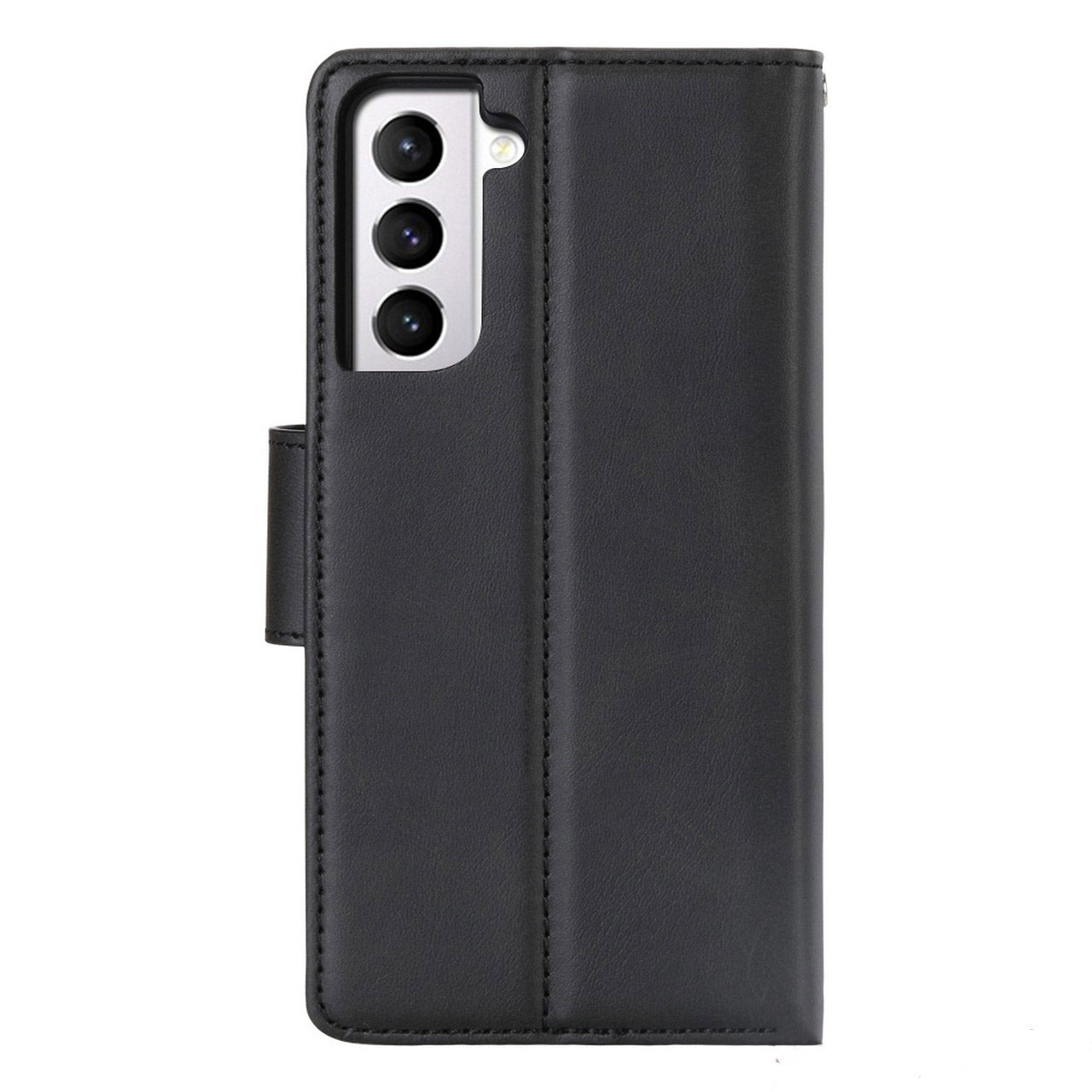 black wallet case S22