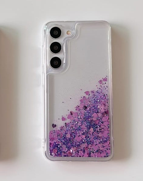 Moving Glitter Phone Case for s23
