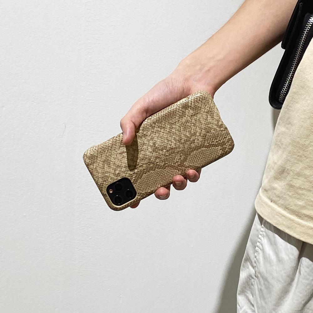 Python Pattern Leather Luxury Case iPhone cover – JustAndBest India