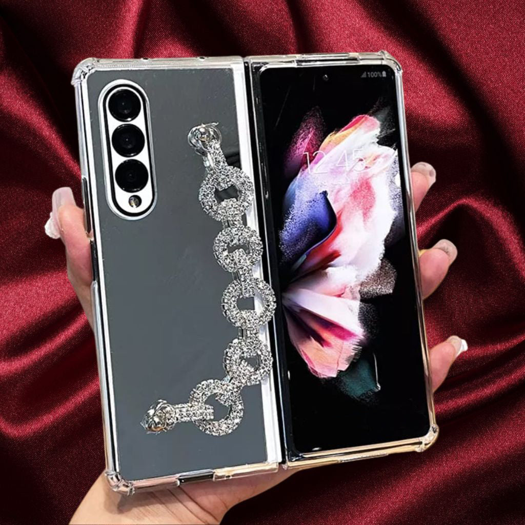 Bling Diamond Rhinestones Luxury Bracelet Cover iPhone cover – JustAndBest India