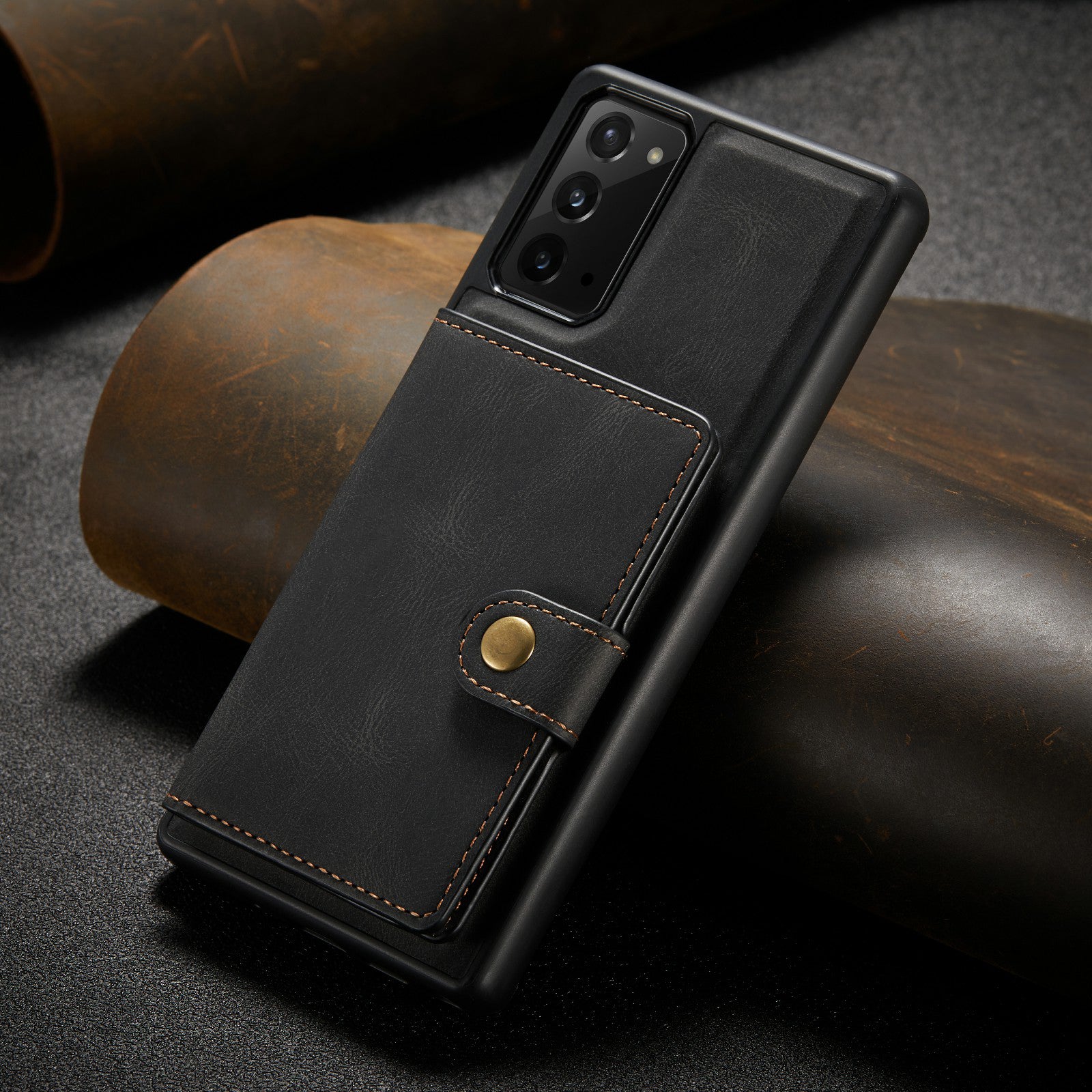 Premium Detachable Magnetic Wallet Style Leather Case iPhone cover – JustAndBest India
