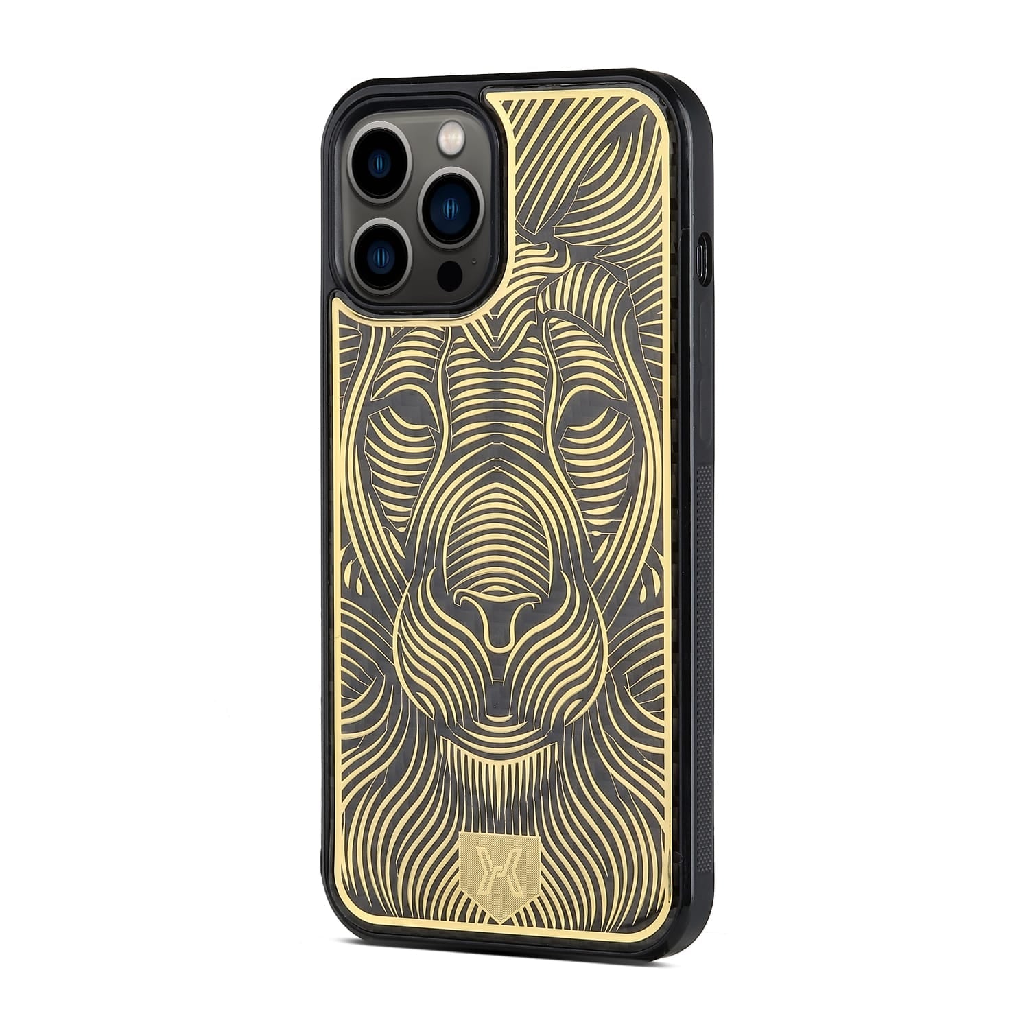 Royal 3D Golden Lion Shockproof Cover iPhone cover – JustAndBest India