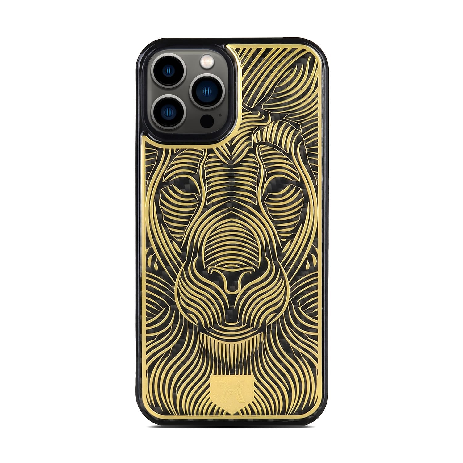 Royal 3D Golden Lion Shockproof Cover iPhone cover – JustAndBest India