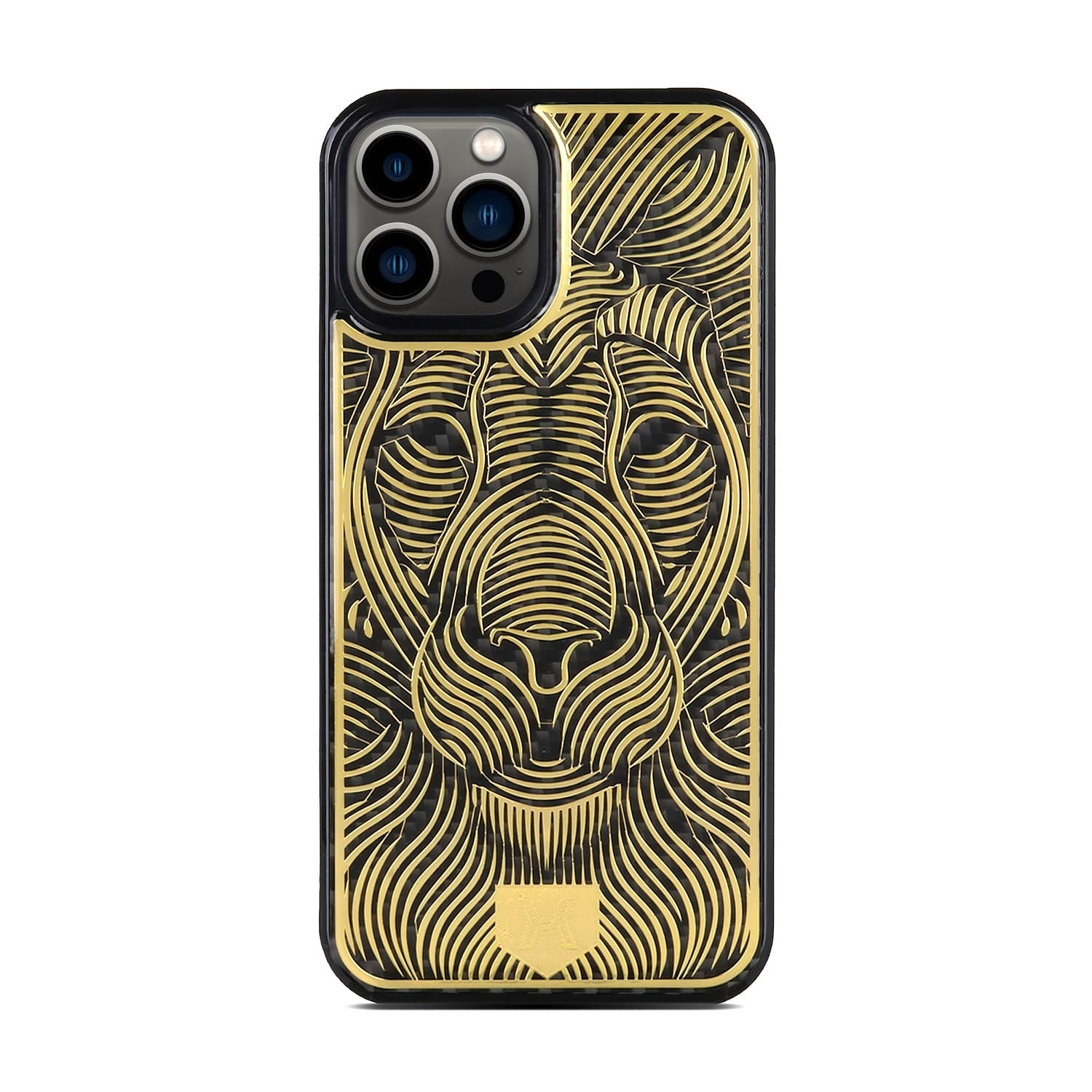 Royal 3D Golden Lion Shockproof Cover iPhone cover – JustAndBest India