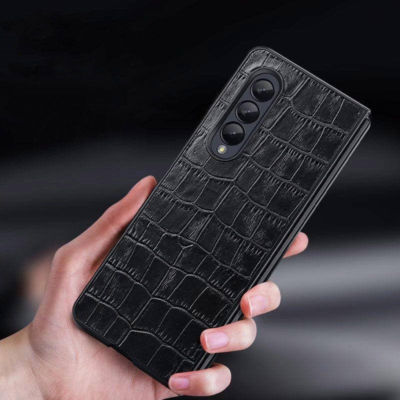 Croco Pattern Leather Luxury Case iPhone cover – JustAndBest India