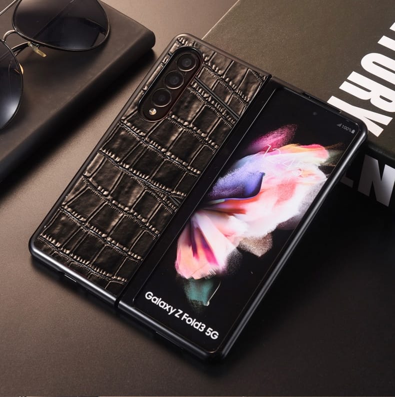 Croco Pattern Leather Luxury Case iPhone cover – JustAndBest India
