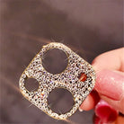 Golden Diamond Stones iPhone Camera Lens Protector